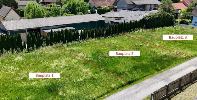 BAULAND - GÖSSENDORF + 3 GRUNDSTÜCKE