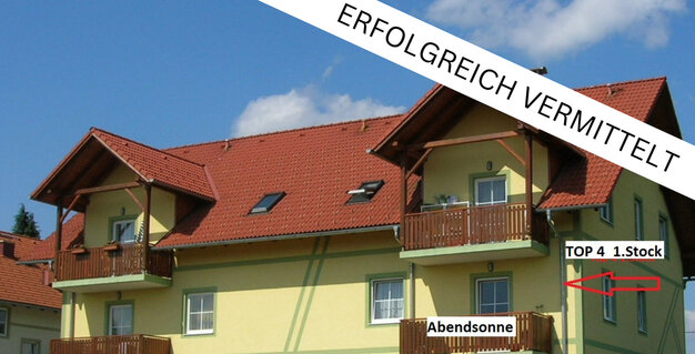 4 ZI-WOHNUNG - 1. OBERGESCHOSS - VASOLDSBERG 37a/4